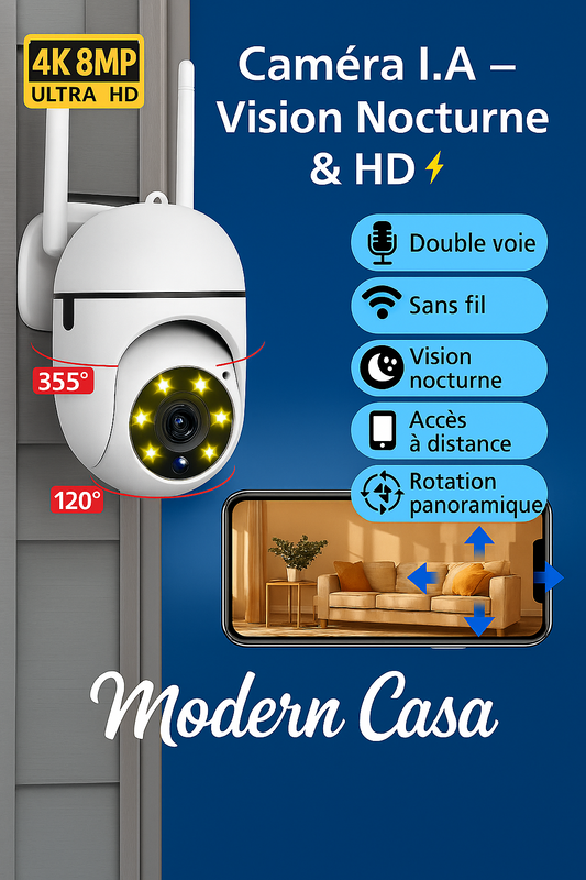Caméra I.A de surveillance⚡