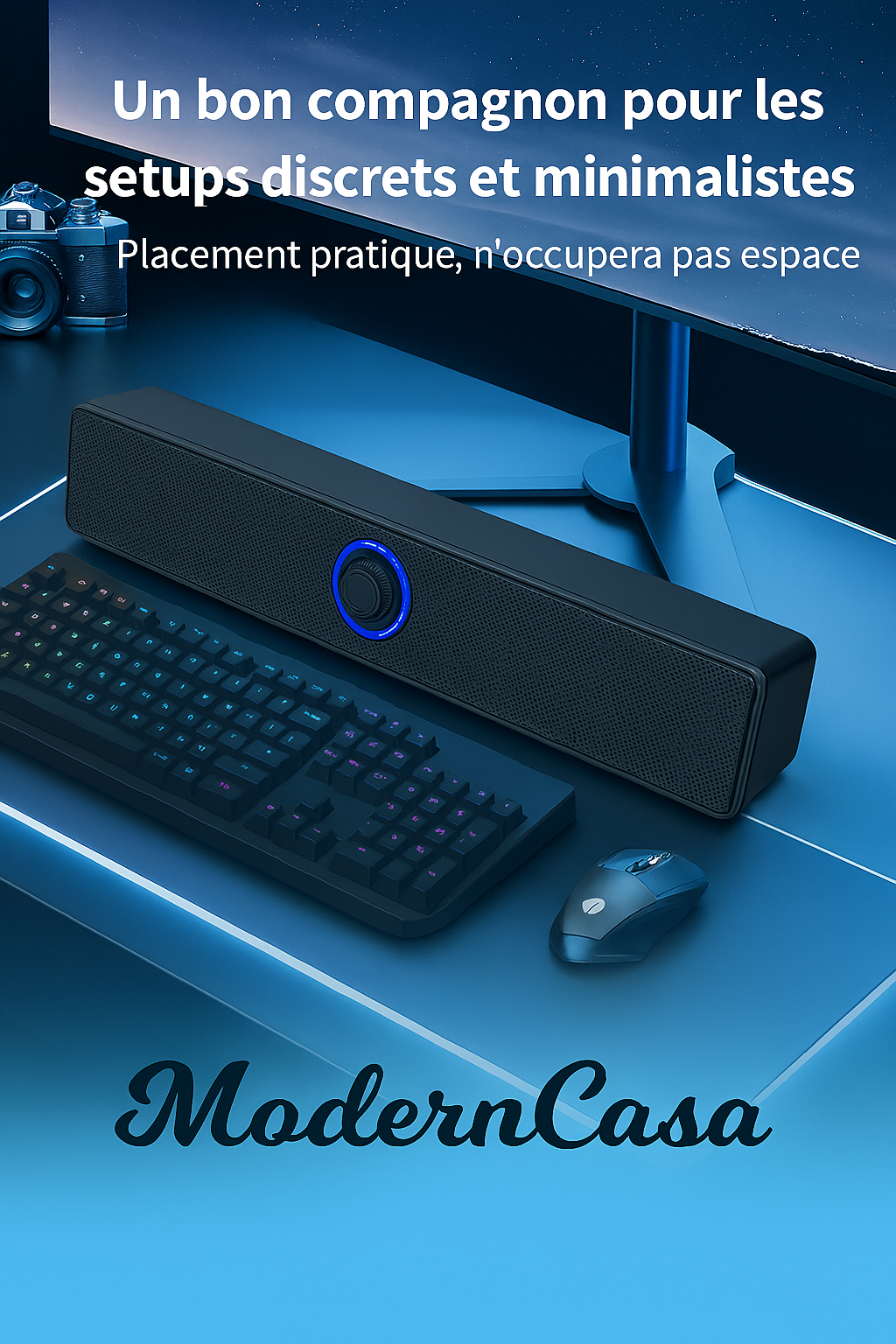 Barre d'enceinte compacte 🎵