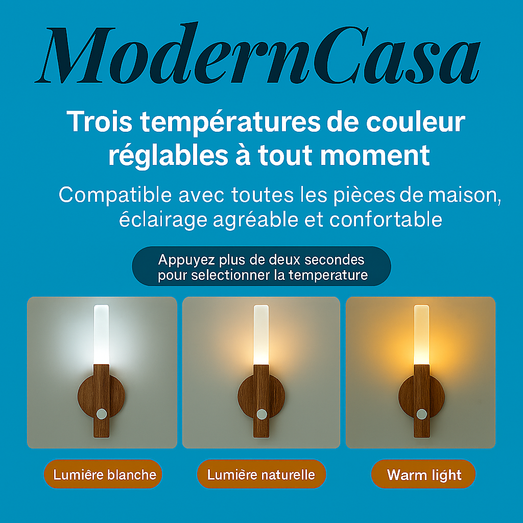Lampe LED détection de mouvement💡