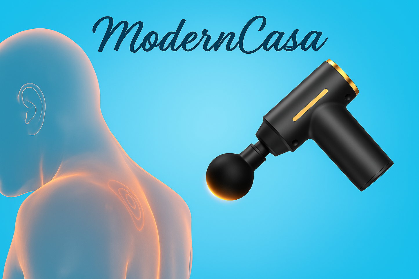 Mini Pistolet de Massage 💪 Puissant & Léger (700 grammes)