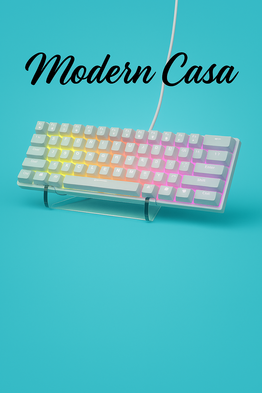 Mini Clavier Gaming – 61 Touches ⚡