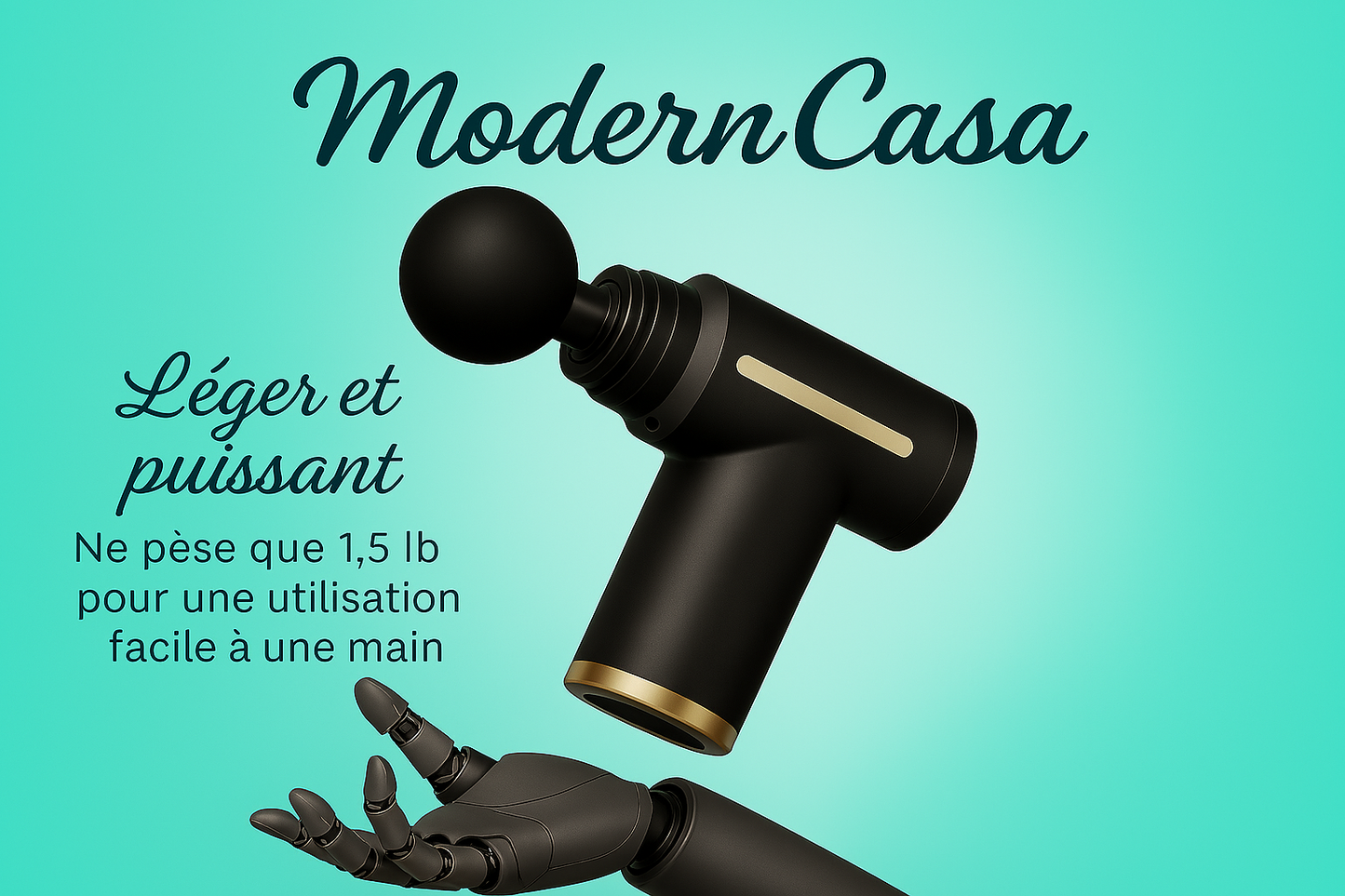 Mini Pistolet de Massage 💪 Puissant & Léger (700 grammes)