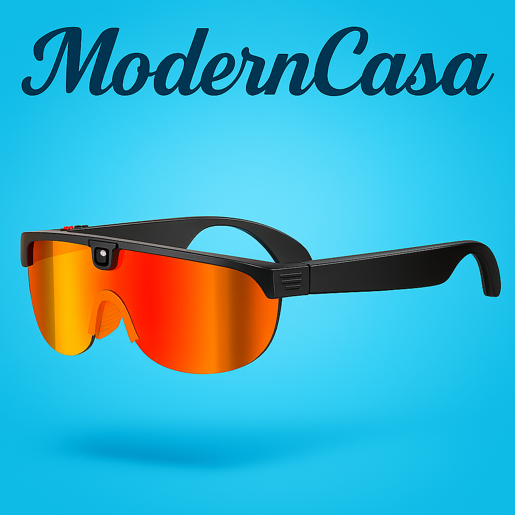 Lunettes Sport I.A ⚡Haut-parleurs & Caméra