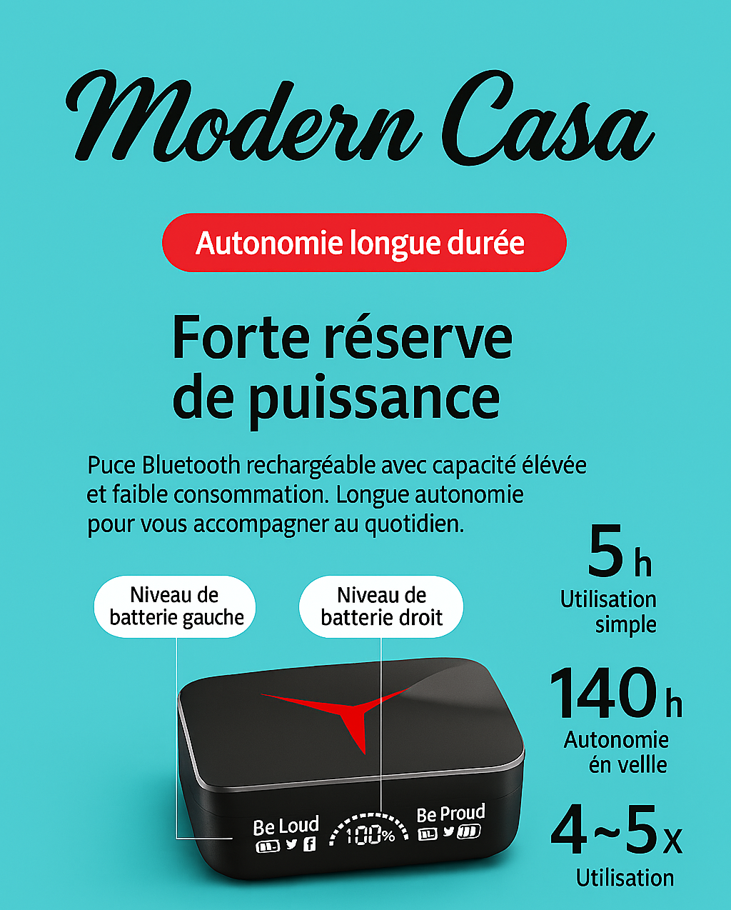🎧Écouteurs Gaming  | Waterproof Micro HD